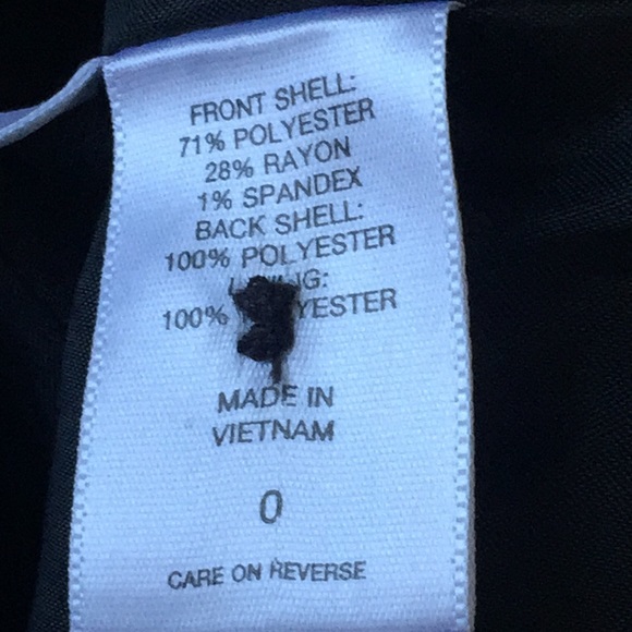 NEW WORK & COMPANY  STRETCH BLACK STRIPED VEST - Picture 8 of 10